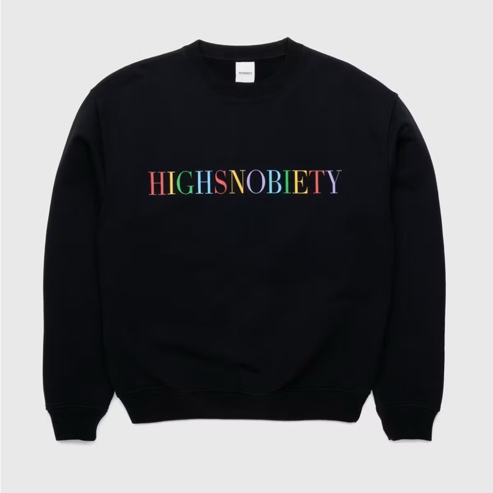 Black Crewneck Sweater for Men